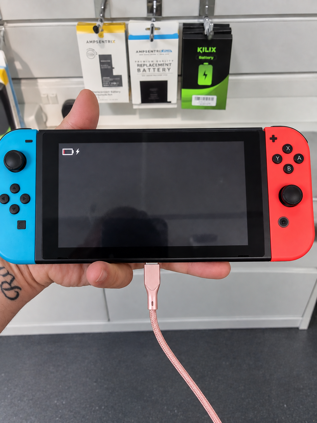 Original Nintendo Switch with detachable Joy-Cons